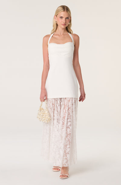 mandy ruched midi dress MANDY RUCHED TIERED MIDI DRESS