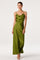 Sticky add to cart - Annette Cowl Neck Satin Maxi Dress