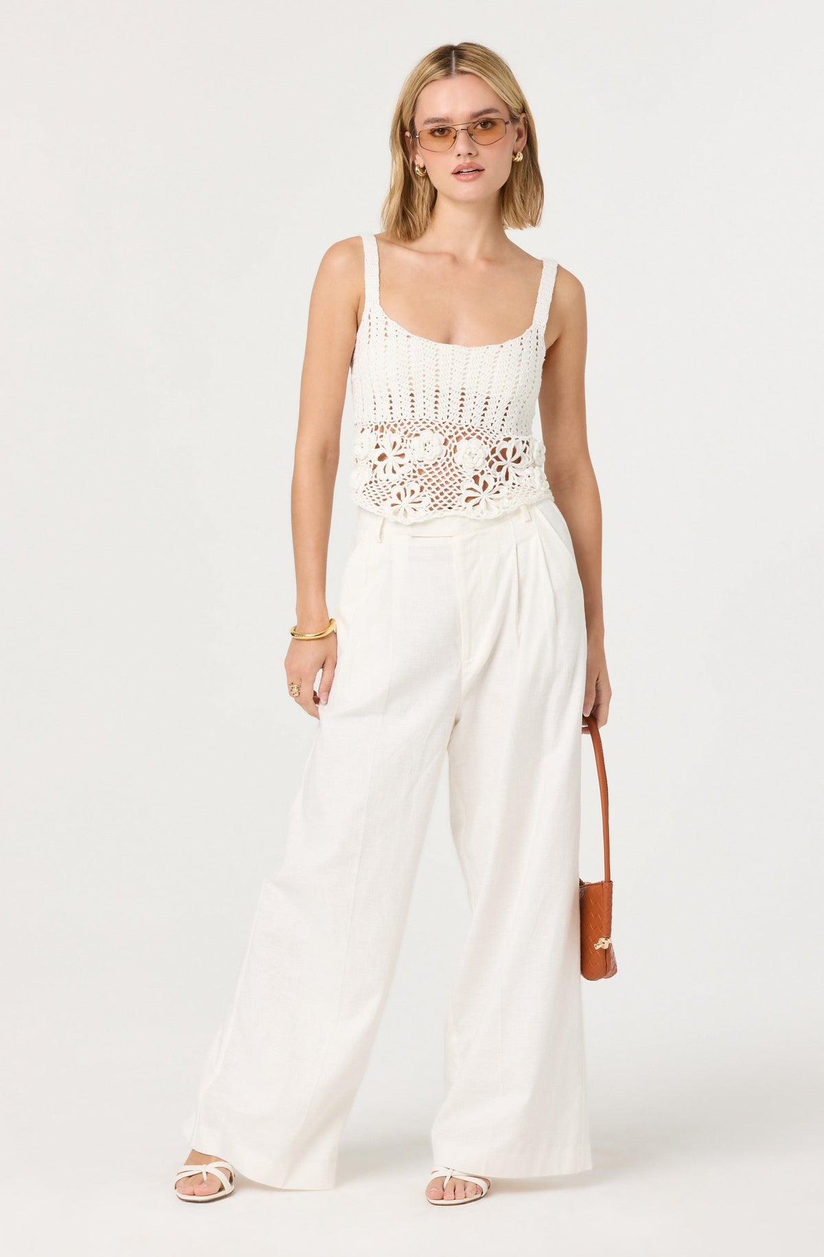 Milani Linen-Blend Trouser Pants– ASTR the Label