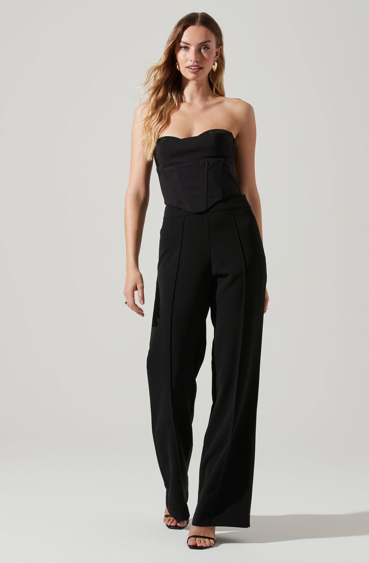 Madison High Waist Pintuck Trouser Pants – ASTR The Label