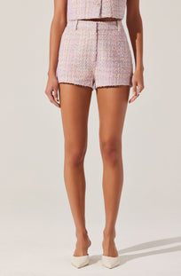 Wynn Tweed Shorts - ASTR the Label