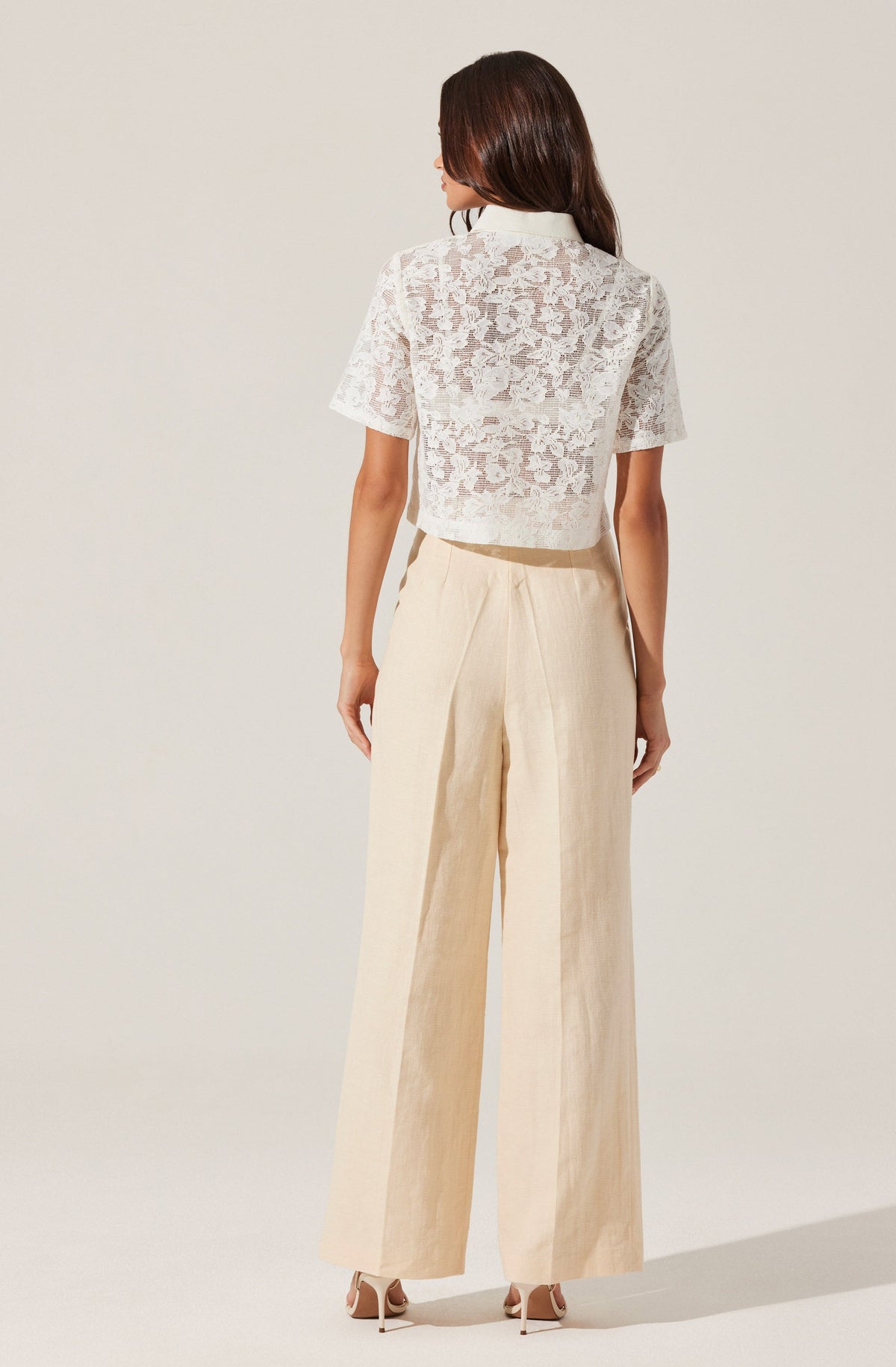 Bryony Linen Blend Pleated Pants– ASTR the Label