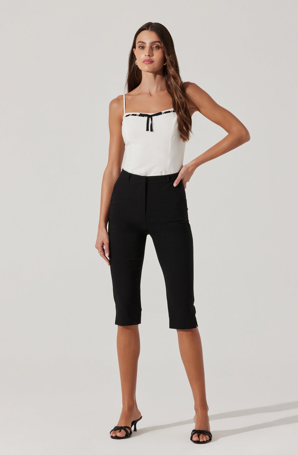 Cardin Slim Fit Capri Pants