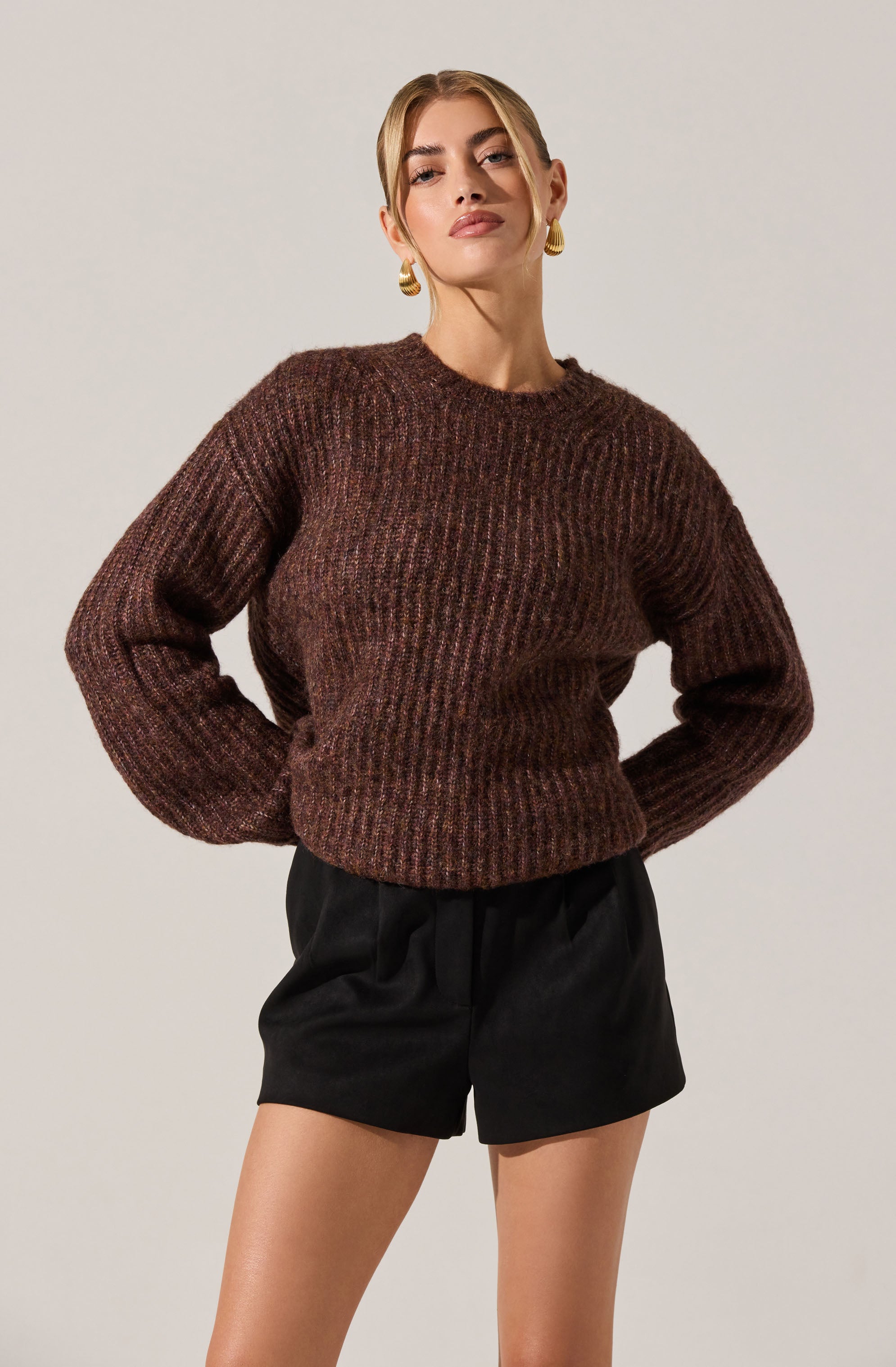 Jude Faux Suede Shorts - ASTR the Label