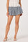 Sticky add to cart - Margeen Gingham Bubble Hem High-Rise Shorts