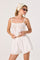 Sticky add to cart - Abrielle Lace Trim High-Rise Shorts