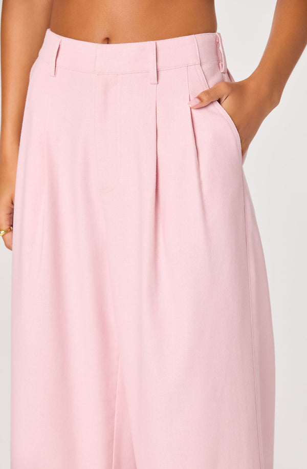 Neha Linen High-Rise Wide Leg Pants - ASTR the Label