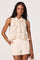 Sticky add to cart - Nienna Eyelet Ruffle High-Rise Shorts