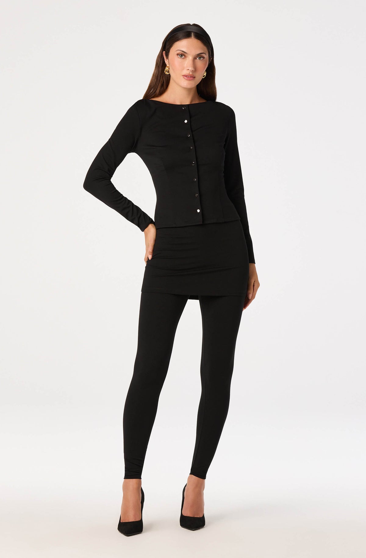 Holly Skirted Knit Leggings