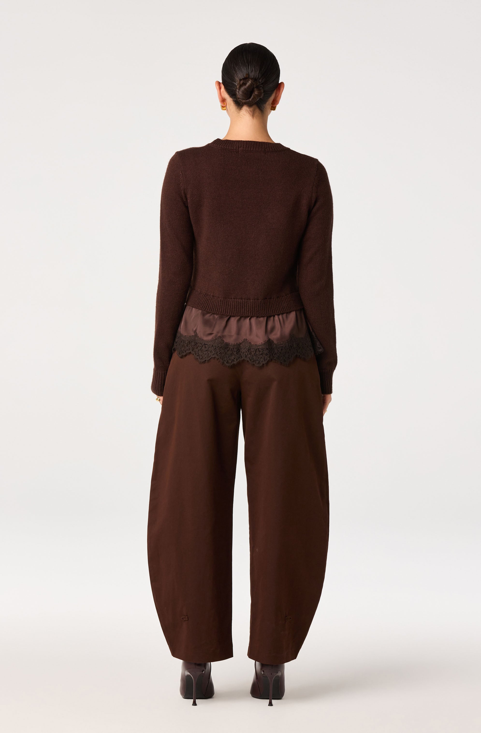 Katrina High-Rise Barrel Pants - ASTR the Label