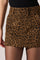 Sticky add to cart - Kairos Denim Cheetah Mini Skirt