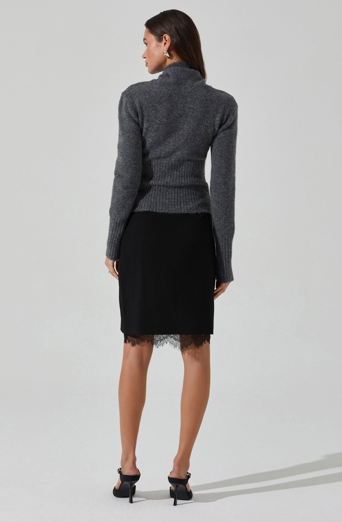 ◆ITZAVIBE◆ ISK0014 Cool Attitude Slit Skirt Charcoal ISK00 Amazon.com: ZXIHZF Women Elastic High Waist Stretchy Bodycon