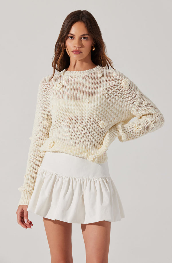 ワンピース epa jumper skirt\"WHT\" Jenika Drop Waist Mini Skirt - ASTR the Label