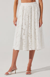 Ceren Crochet Lace Skirt - ASTR the Label
