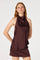 Sticky add to cart - Jenessa Satin Mini Skirt