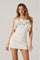 Sticky add to cart - Jenessa Satin Mini Skirt