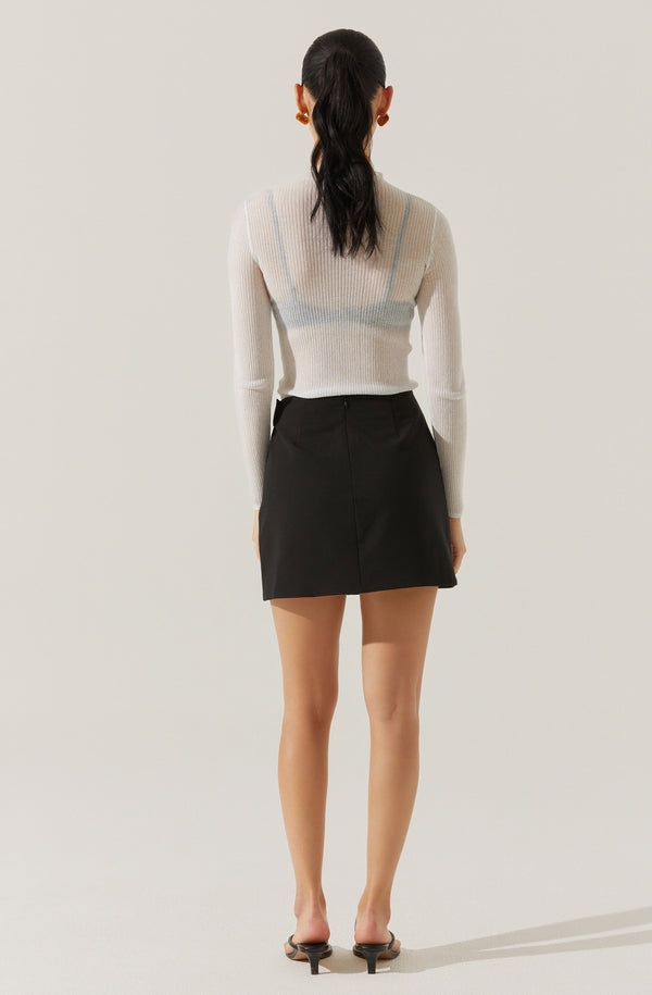 Sevyn Belted Wrap Skirt - ASTR the Label