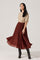 Sticky add to cart - Salome Pleated Flare Midi Skirt