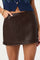 Sticky add to cart - Kareen Faux Leather Mini Skirt
