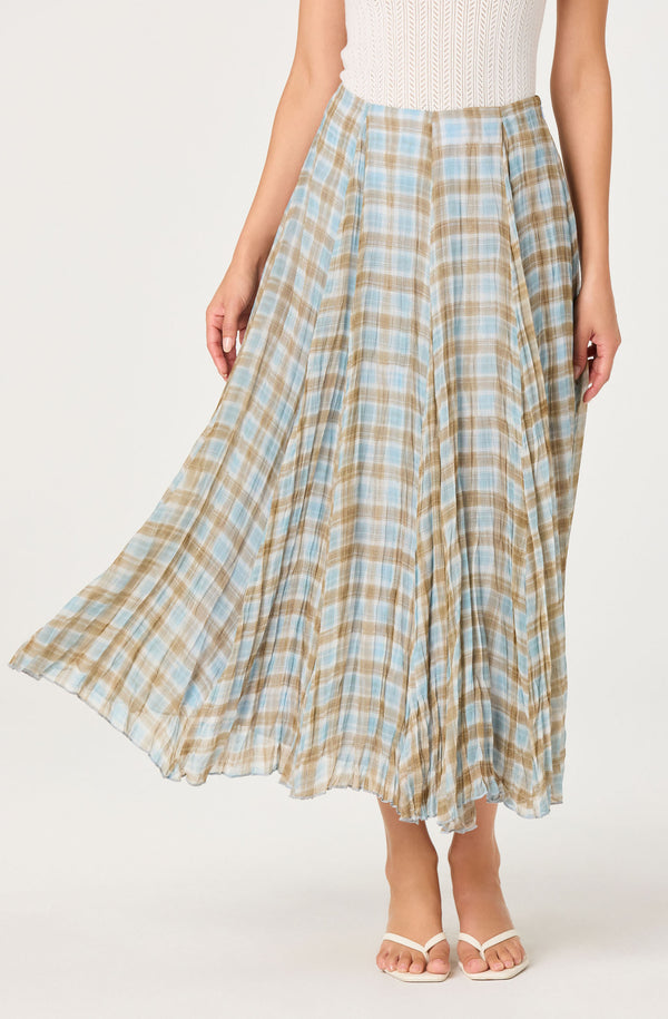 Fiori Pleated Maxi Skirt - ASTR the Label