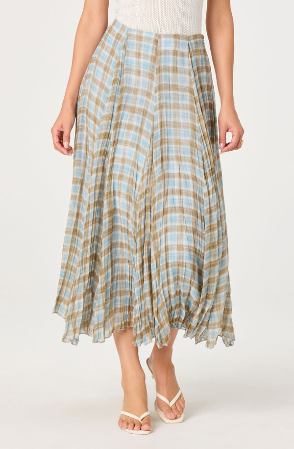 Fiori Pleated Maxi Skirt - ASTR the Label
