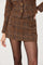 Sticky add to cart - Kyleigh Plaid Tweed Mini Skirt