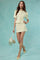 Sticky add to cart - Kristina Darted A-Line Mini Skirt