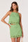Sticky add to cart - Taniya Embroidered Linen Mini Skirt