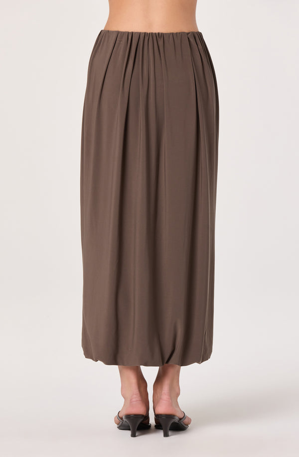 Savannah Bubble Hem Midi Skirt - ASTR the Label