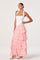 Sticky add to cart - Maia Plaid Tiered Maxi Skirt