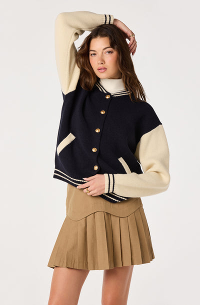 Kaitlyn Drop Waist Mini Skirt