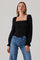 Tonina Square Neck Puff Sleeve Top