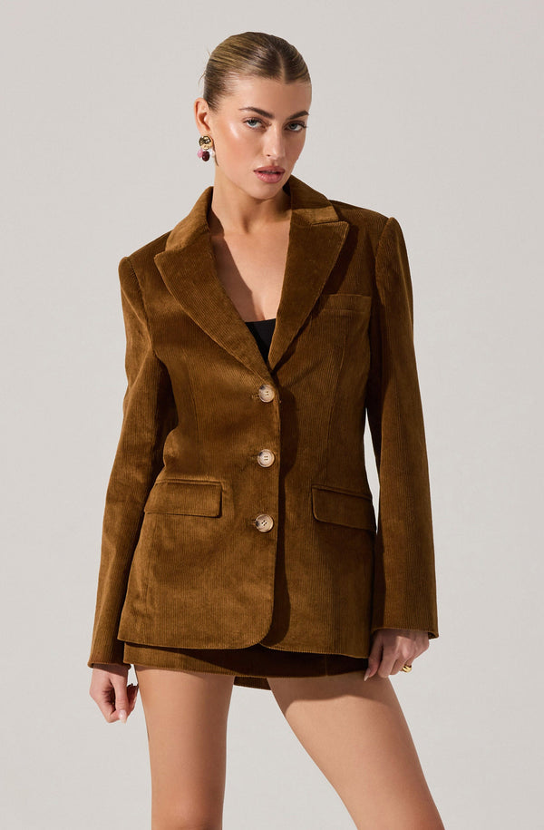 Boyfriend Corduroy Blazer ASTR the Label