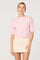 Sticky add to cart - Colette Flecked Knit Short Sleeve Sweater