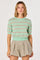 Sticky add to cart - Colette Striped Knit Crew Neck Sweater