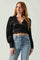 Zanna Satin Lace Trim Top