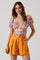 Paola Floral Puff Sleeve Top