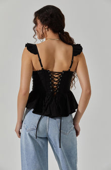 Baylin Peplum Top– ASTR the Label