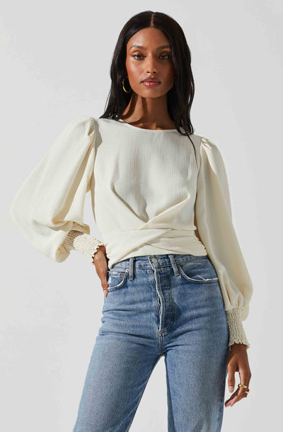 SAMPLE-Wrenley Top - Black
