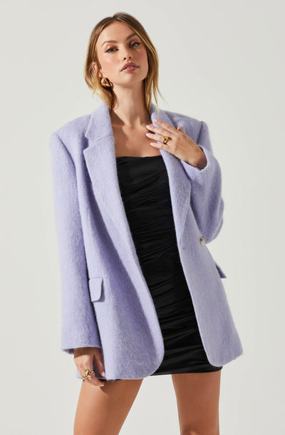 Kindra Wool Blend Coat