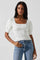 Kinsley Square Neck Pearl Sweater