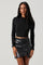 Sticky add to cart - Esther Embellished Mock Neck Top