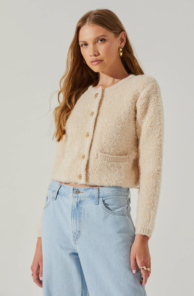 Myrtle Wool Blend Cardigan Sweater