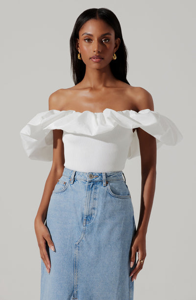 Cherie Off The Shoulder Top