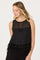 Sticky add to cart - Etheos Metallic Feather Trim Top