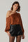 Sticky add to cart - Nieves Satin One Shoulder Top