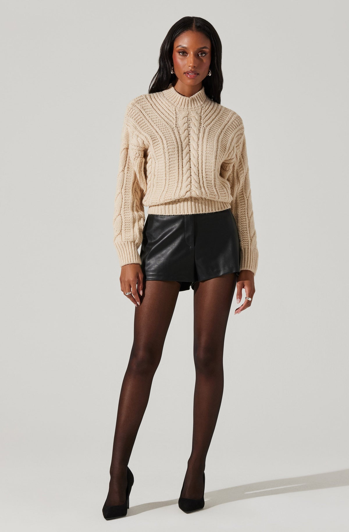 Twist tie back sweater sale