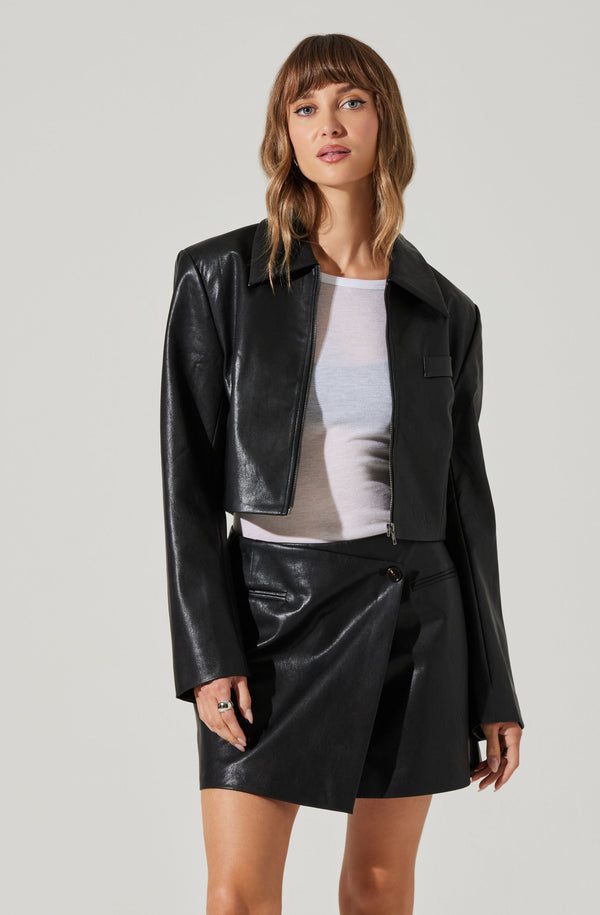 Lindsay Cropped Jacket - ASTR the Label