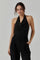 Sticky add to cart - Elsha Cowl Neck Halter Top