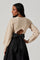 Sticky add to cart - Eila Contrast Bow Back Sweater